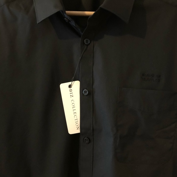 Biz Collection Monaco Men’s Button Up Shirt - Picture 2 of 6